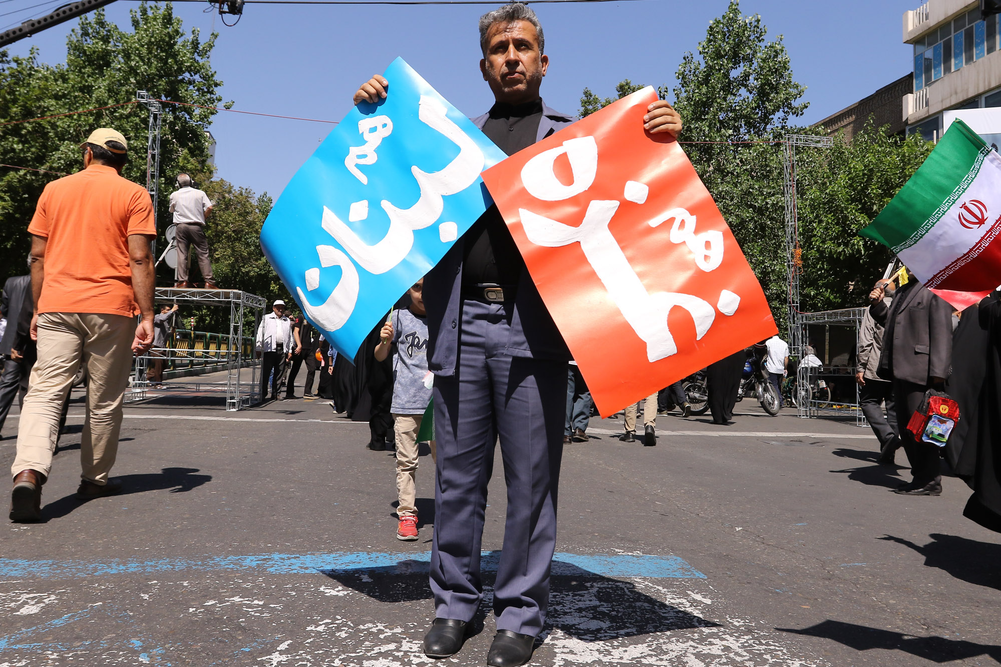 راهپیمایی روز جهانی قدس در تهران (۱)