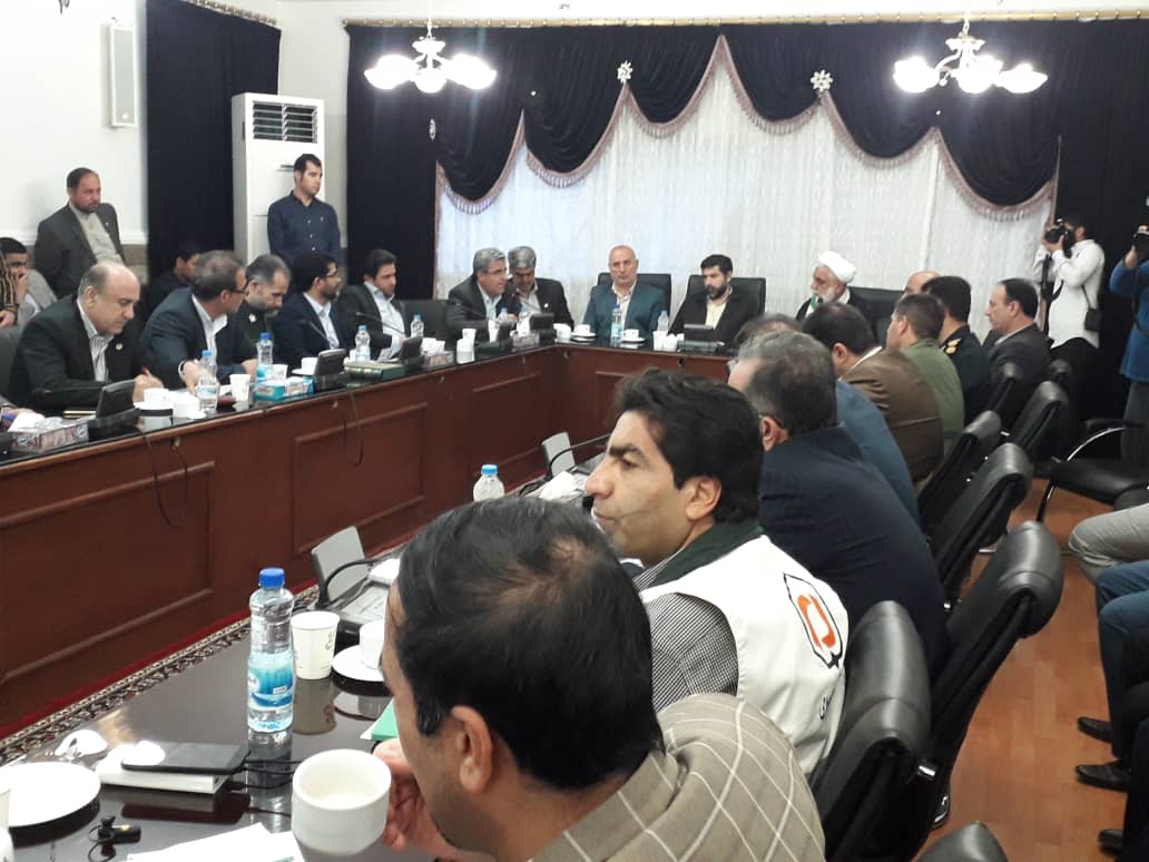 نشست شورای هماهنگی مدیریت بحران شهرستان مسجد سلیمان