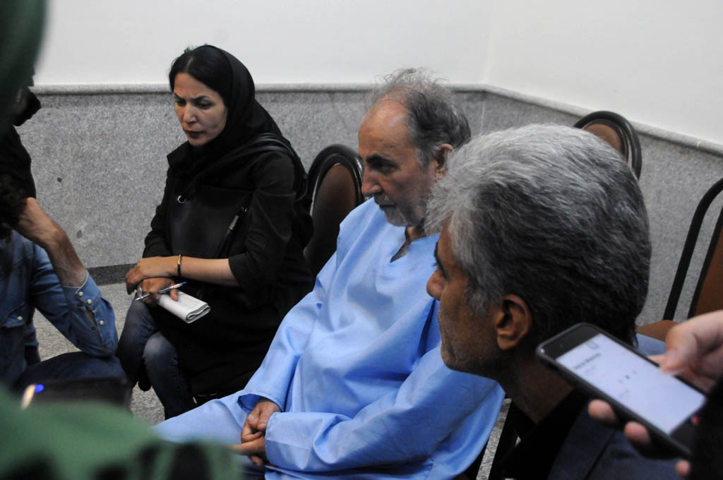 حضور محمد علی نجفی در دادسرای امور جنایی