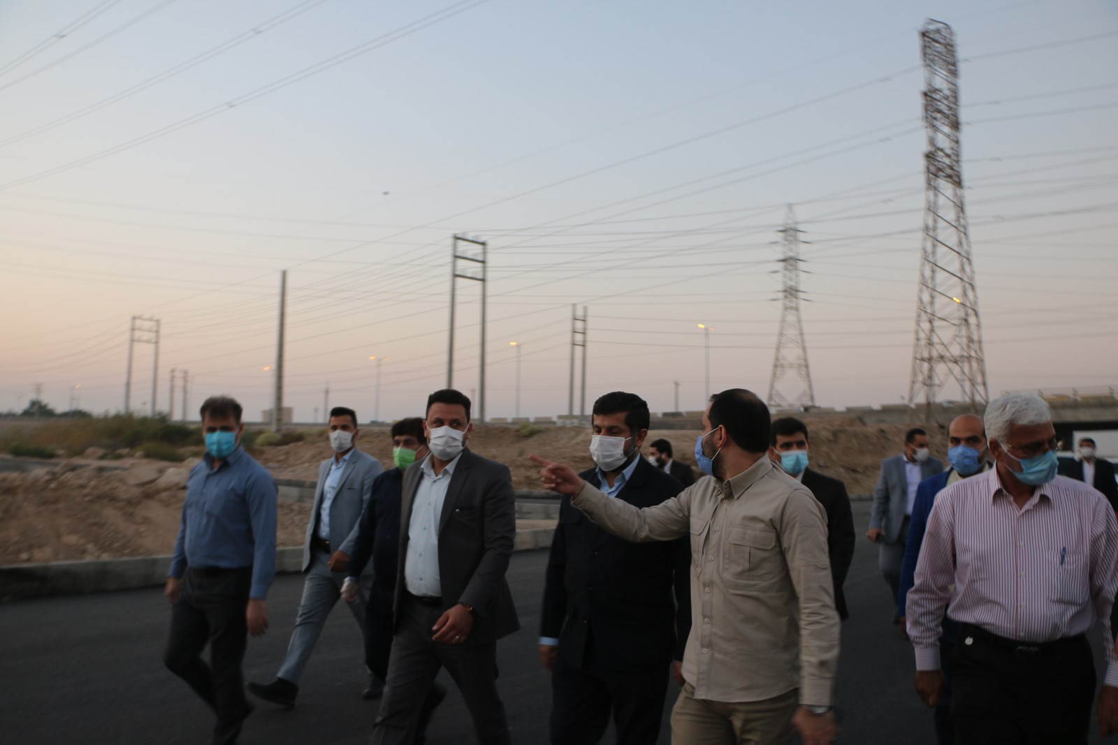 بازدید استاندار خوزستان از پروژهای در حال انجام شهرداری اهواز