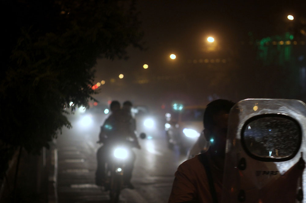 طوفان و گرد و غبار در تهران
