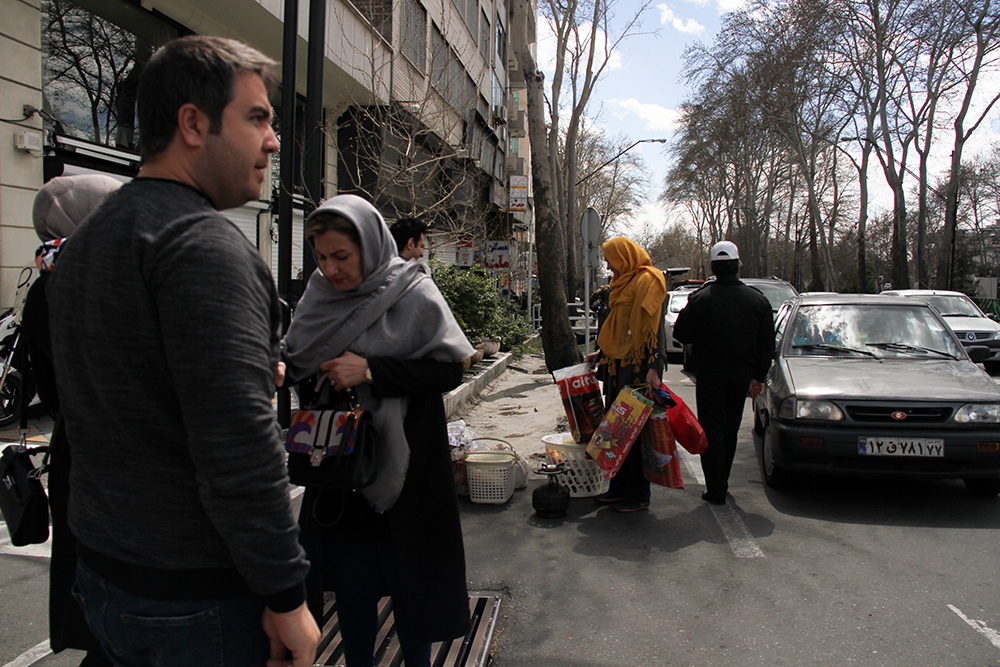 سیزده به در  ، در تهران - پارک ملت