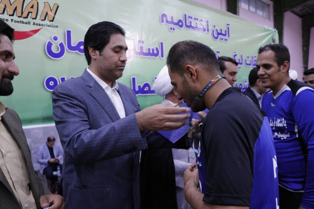 اسم عکاس ؟مراسم اهداء جام قهرمانی لیگ برتر فوتسال استان کرمان