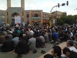 منتشر نشود - عکس سایت شبستان --------صالح ------------نماز عید فطر مصلی اردبیل