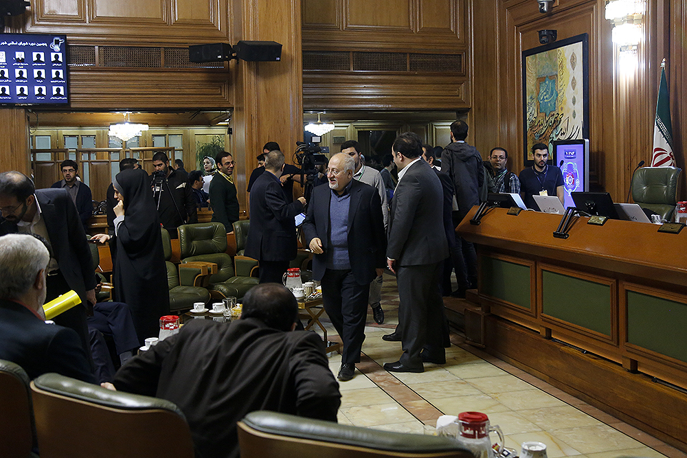 مراسم سوگند شهردار جدید تهران
