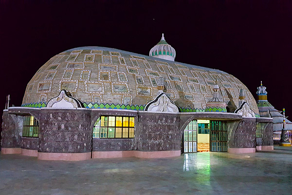 Beautiful-stone-mosque-of-Borasan-in-Borasan-Park