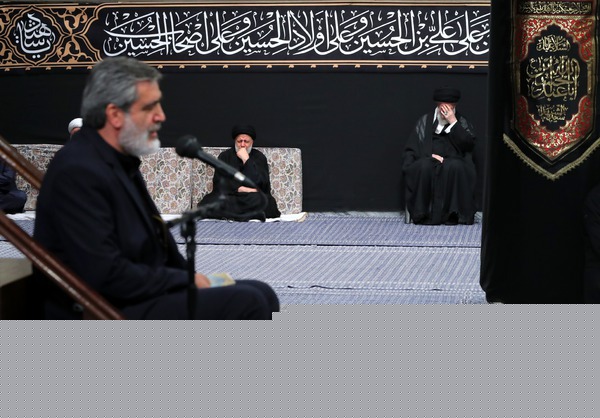برگزاری مراسم عزاداری شب عاشورای حسینی (علیه‌السلام) با حضور رهبر انقلاب