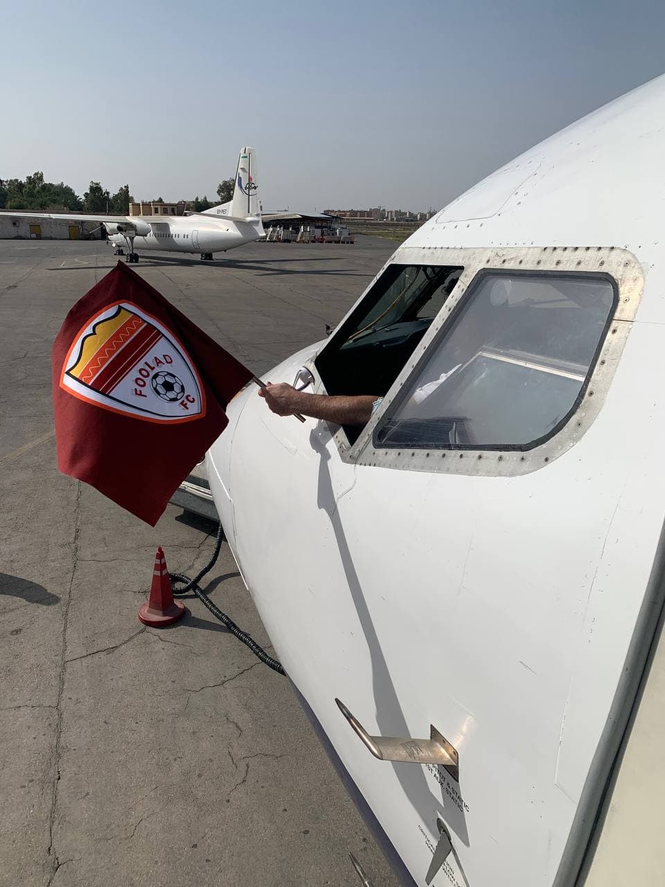 پرواز تیم فولاد خوزستان از اهواز به مقصد ریاض عربستان
