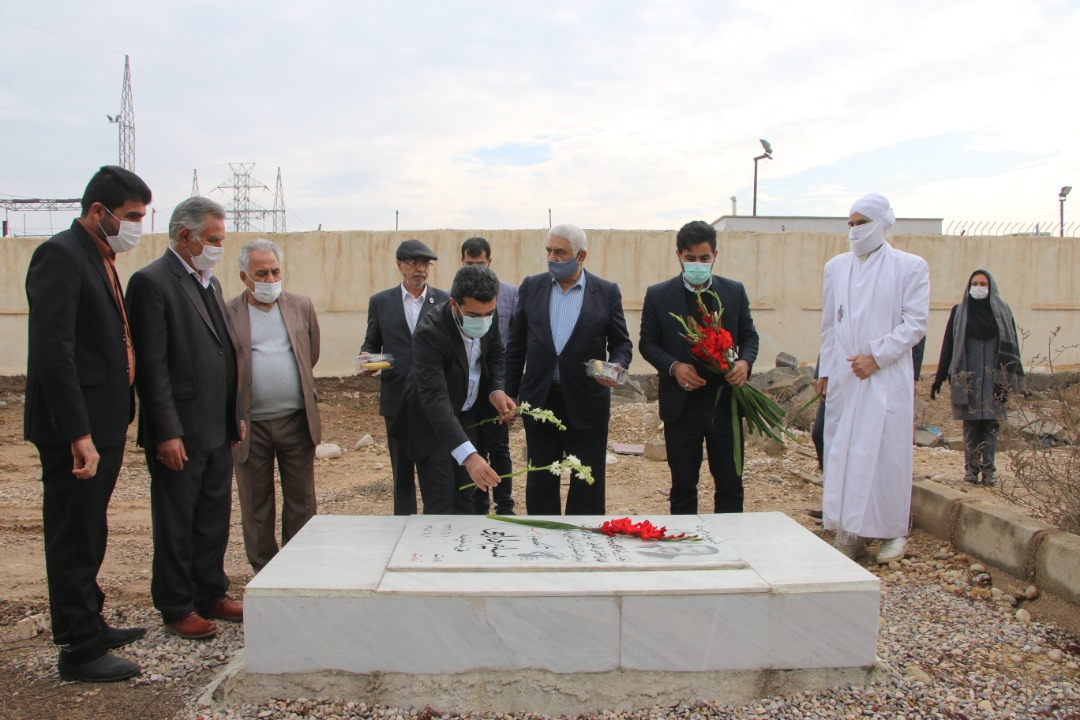 مراسم آغاز عملیات اجرایی پروژه همسان‌سازی آرامستان شهدای صابئین مندائی در اهواز