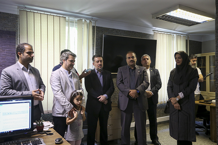 حضور معاونین و مدیران وزارت ورزش و جوانان  در خبرگزاری برنا