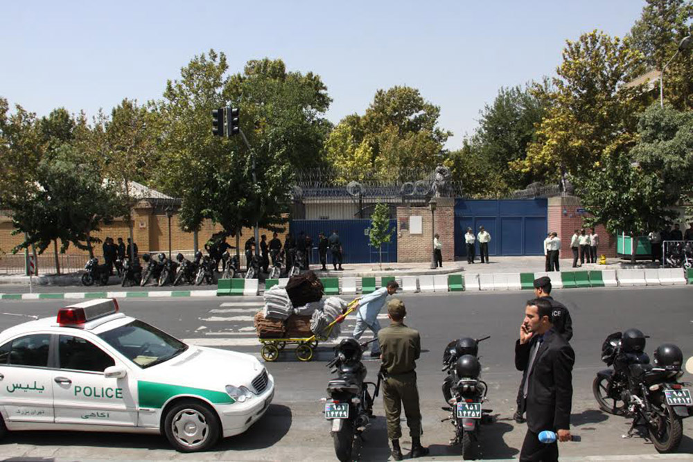 بازگشایی سفارت انگلیس در تهران