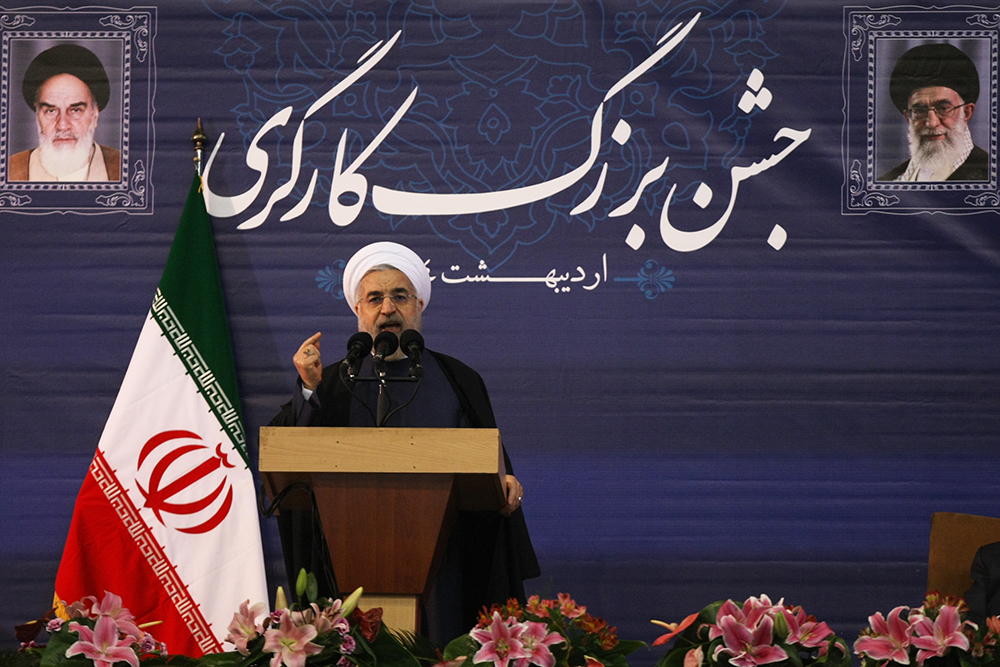 روحانی جشن کارگر