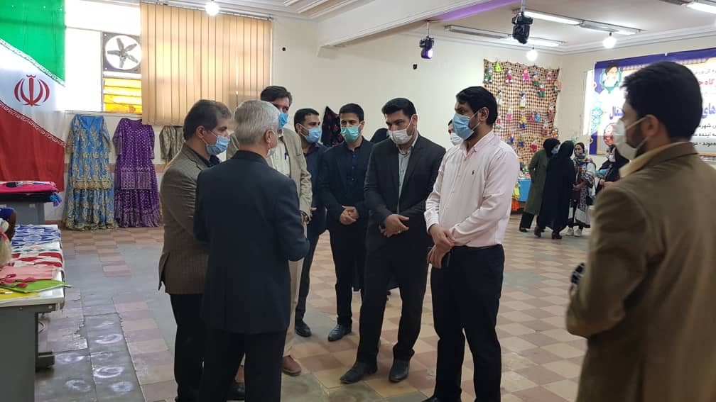 افتتاح گارگاه تولیدی صنایع دستی و البسه محلی و نمایشگاه دستاورد های سازمان های مردم نهاد اهواز