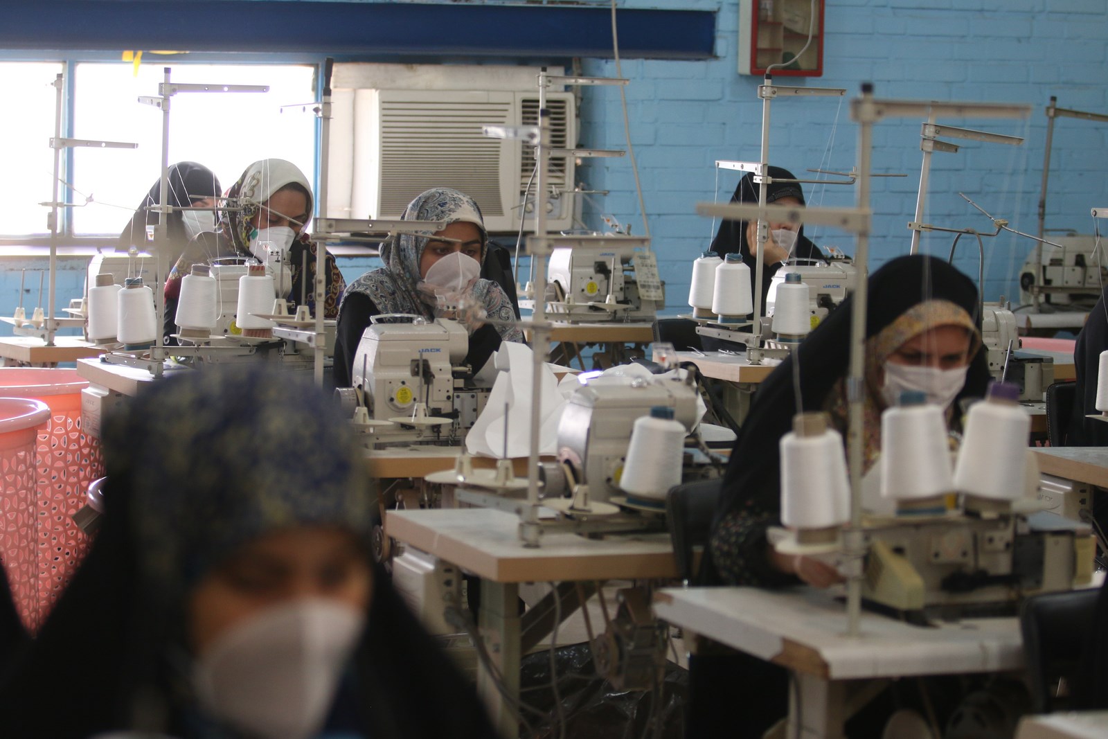 بهره برداری از کارگاه تولیدی البسه محافظتی فولاد خوزستان