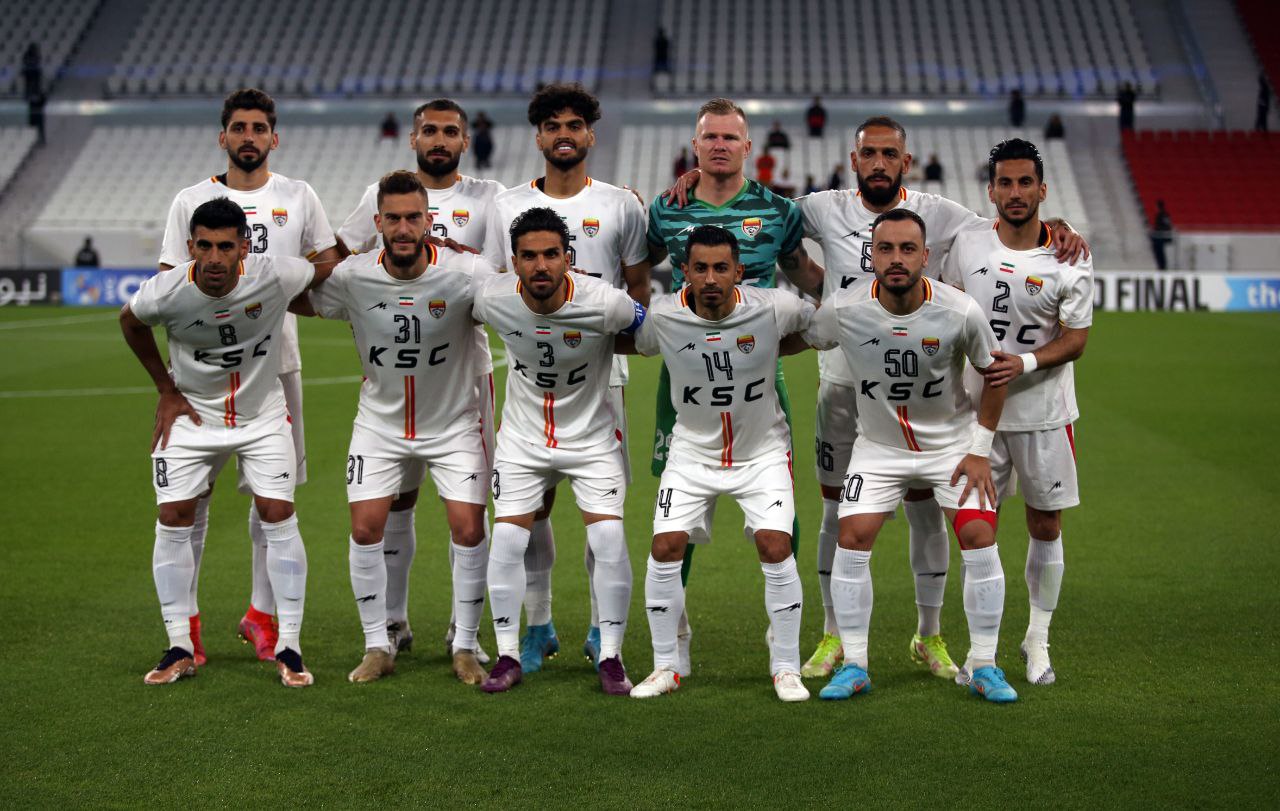دیدار تیم های فوتبال فولاد ایران - الفیصلی عربستان