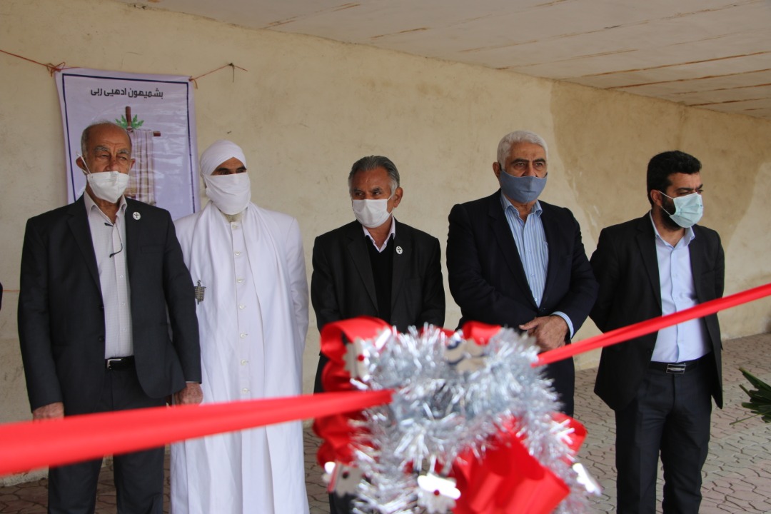 مراسم آغاز عملیات اجرایی پروژه همسان‌سازی آرامستان شهدای صابئین مندائی در اهواز