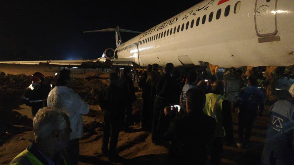 اتمام عملیات انتقال هواپیمای حادثه‌دیده به فرودگاه ماهشهر