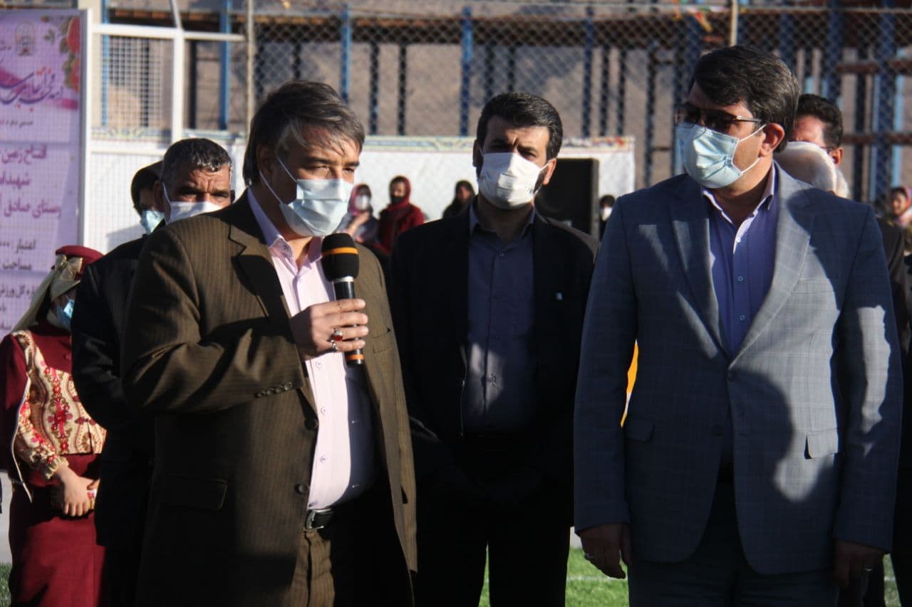 افتتاح پروژه های ورزشی شهرستان تفت با حضور استاندار یزد به مناسبت دهه فجر