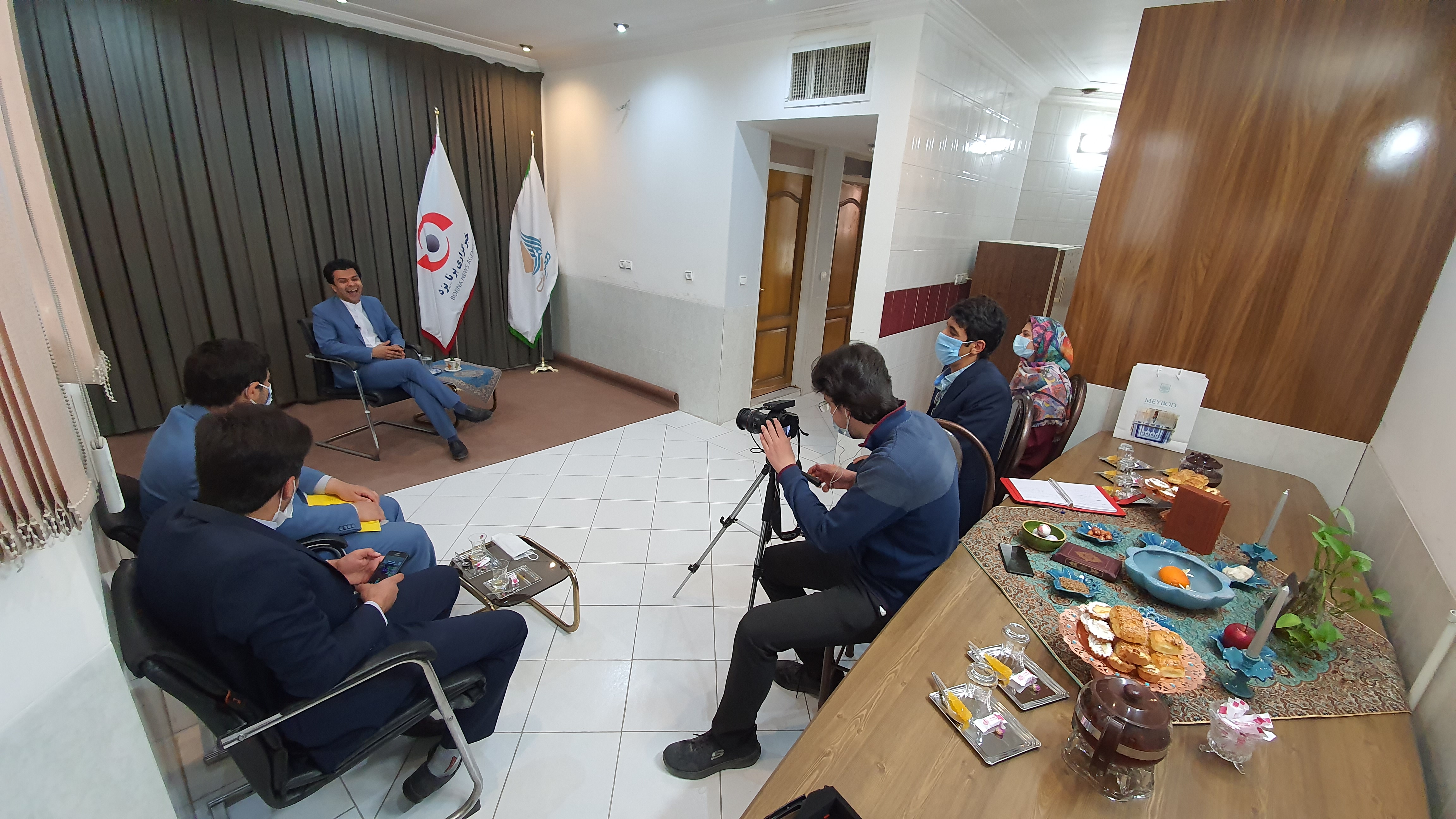 دیدار مدیرکل روابط عمومی استانداری یزد از خبرگزاری برنا یزد