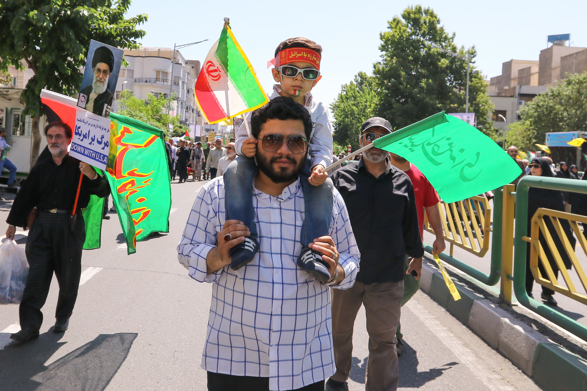 راهپیمایی روز جهانی قدس در تهران (۱)