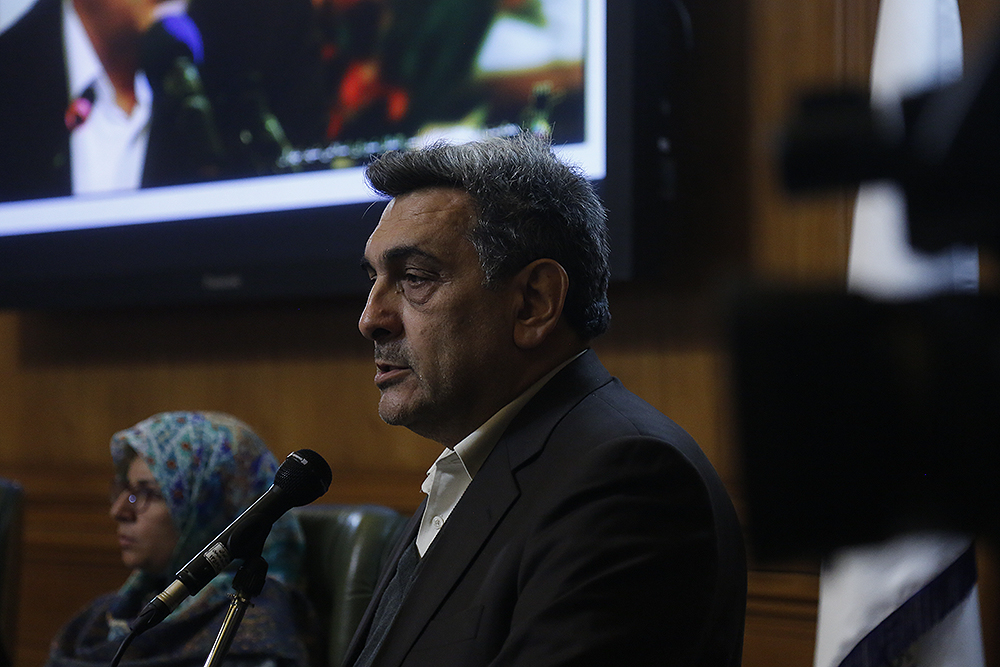 مراسم سوگند شهردار جدید تهران