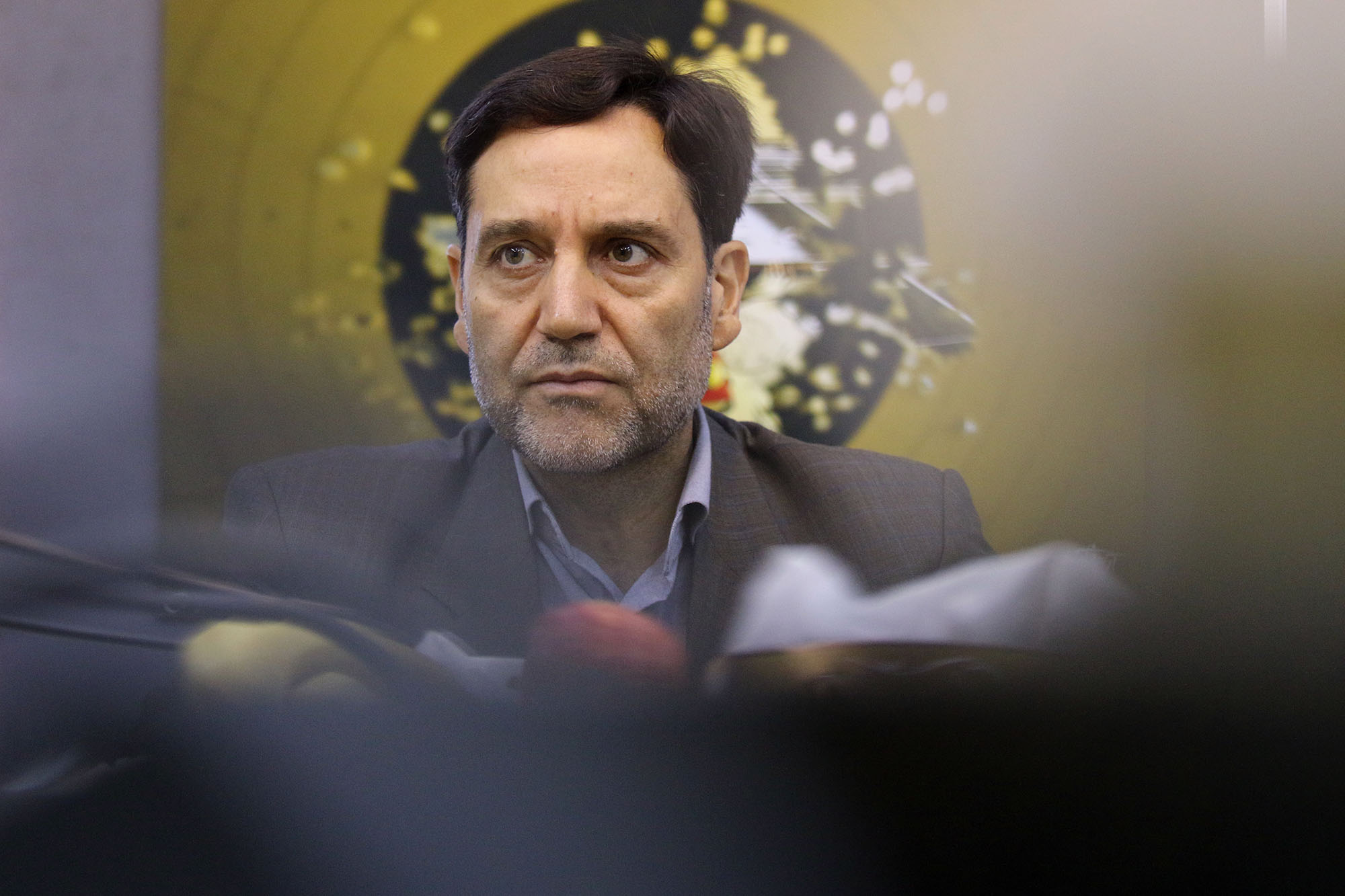 بازدید محمد رضایی رئیس سازمان ورزش شهرداری تهران ار خبرگزاری برنا