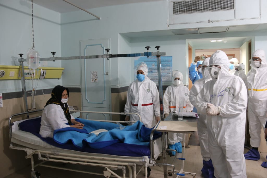 بازدید استاندار خوزستان از بیمارستان قرنطینه گنجویان دزفول