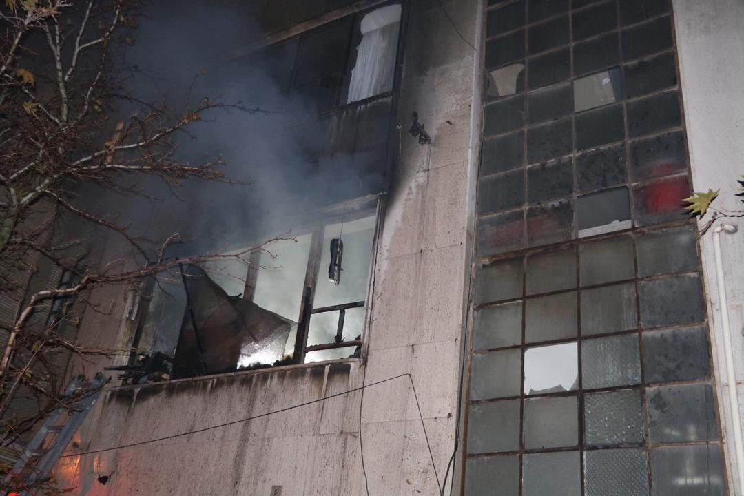 آتش سوزی خیابان وصال