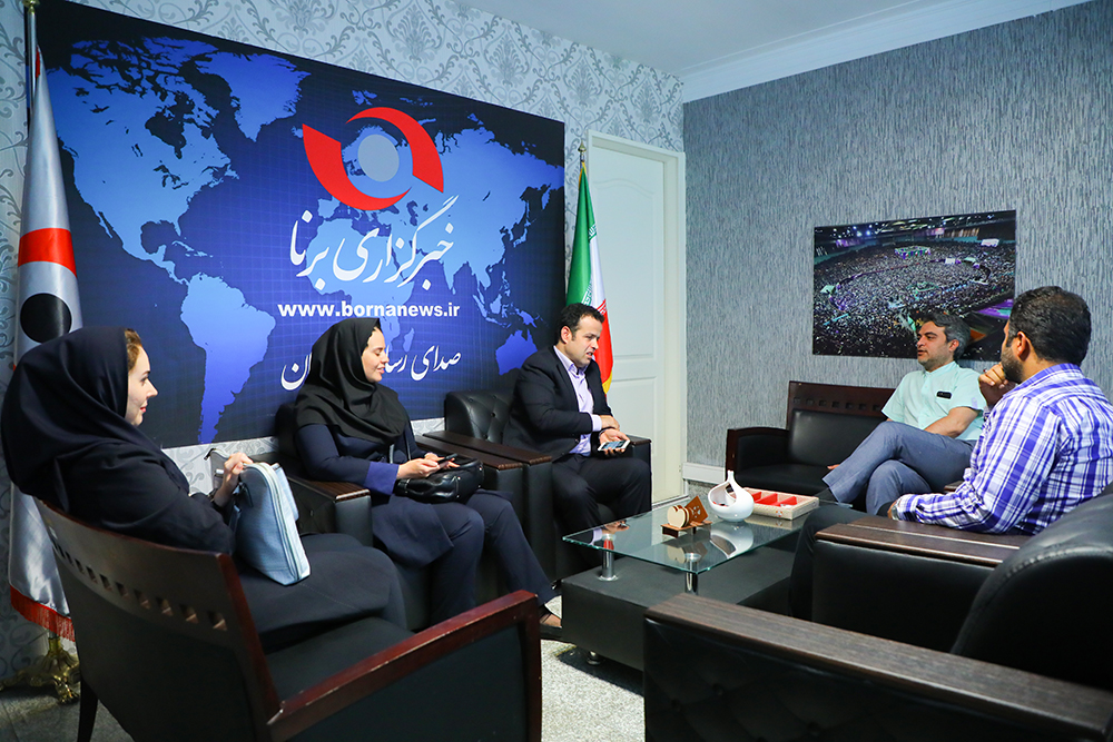 حضور رییس مرکز مدیریت محیط زیست و توسعه پایداری شهرداری تهران در خبرگزاری برنا