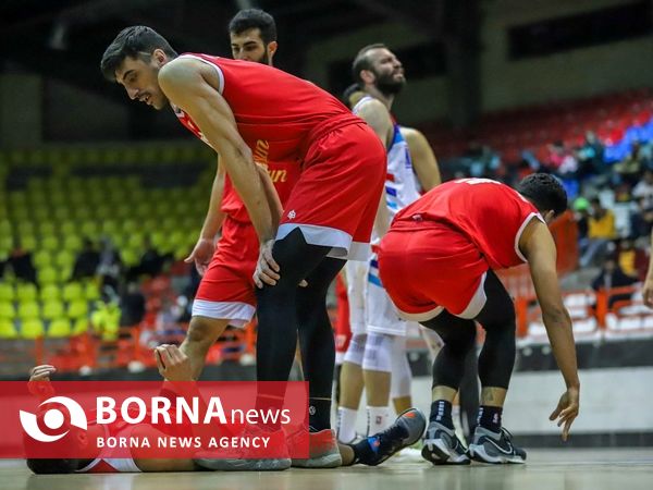 دیدار تیم های بسکتبال نبوغ - توفارقان