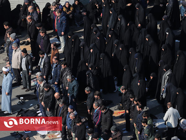 تشییع پیکر سردار شهید حاج قاسم سلیمانی در تهران