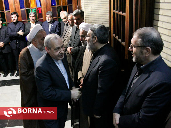 مراسم ختم برادر وزیر کشور