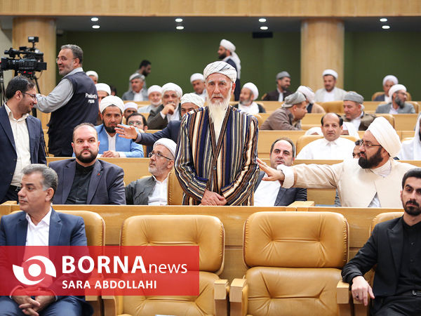 دیدار علما و نخبگان اهل سنت با رییس جمهور