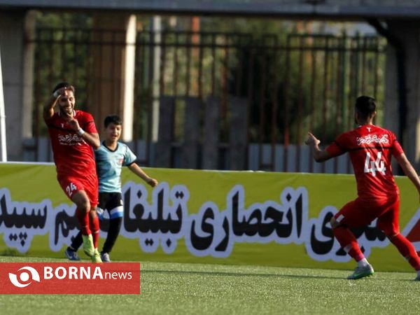 دیدار تیم های فوتبال سپیدرود رشت _  گل ریحان البرز