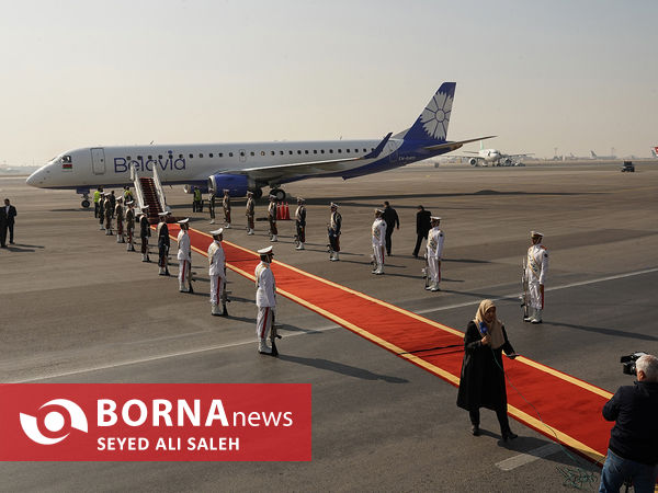 ورود نخست وزیر بلاروس به تهران