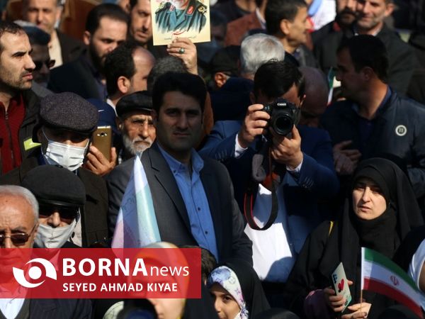 راهپیمایی ۲۲ بهمن - شهرستان لاهیجان