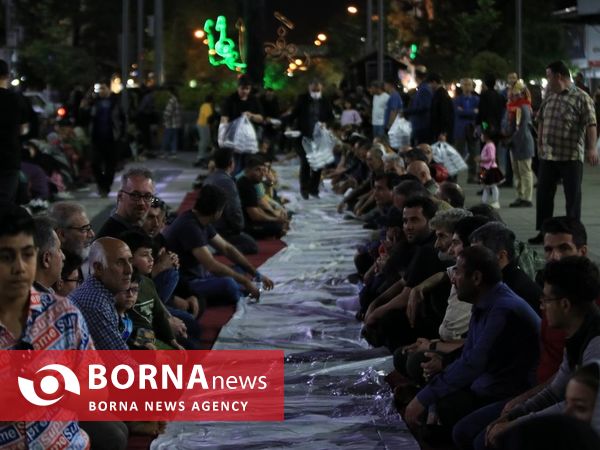 «ضیافت افطار» در پیاده راه فرهنگی رشت