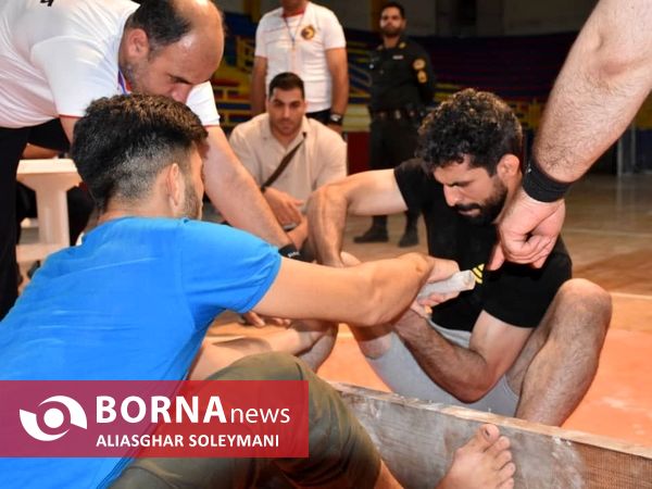 مسابقات چوب کشی در گرگان