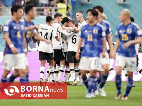 دیدار تیم های فوتبال ژاپن - آلمان