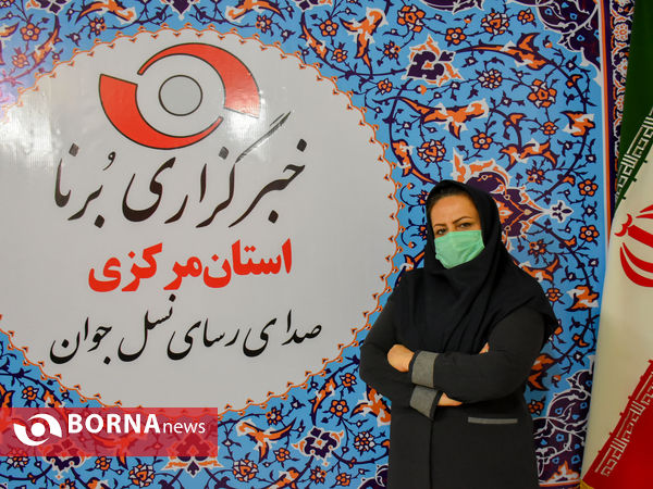 حضور  کادر فنی و بازیکنان تیم بسکتبال بانوان آینده سازان اراک در دفتر خبرگزاری برنا