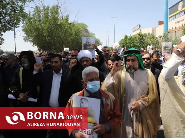 راهپیمایی روز جهانی قدس در خرمشهر