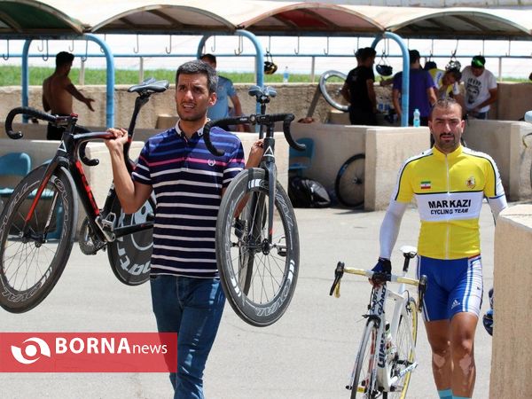 اولین مرحله لیگ برتر پیست دوچرخه سواری کشور در بخش آقایان (جام رمضان) - مجموعه ورزشی آزادی تهران