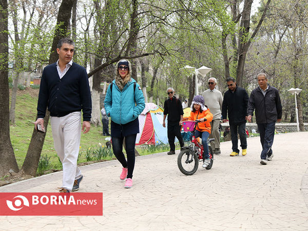 13 فروردین روز طبیعت- بوستان قیطریه