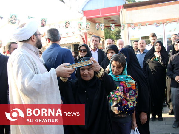 اعزام زوار اربعین از مرز تمرچین آذربایجان غربی