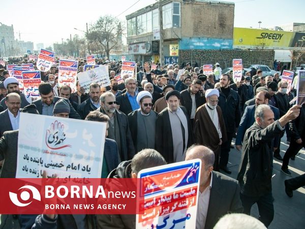 گرامیداشت حماسه نهم دی در اراک