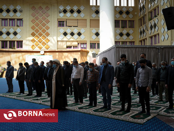 چهلمین روز خاکسپاری شهدای گمنام وزارت ورزش و جوانان