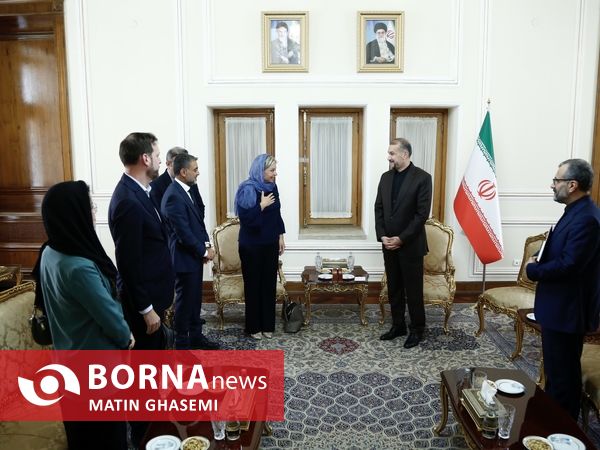 دیدار وزیر امور خارجه ایران با نماینده دبیرکل سازمان ملل در امور عراق