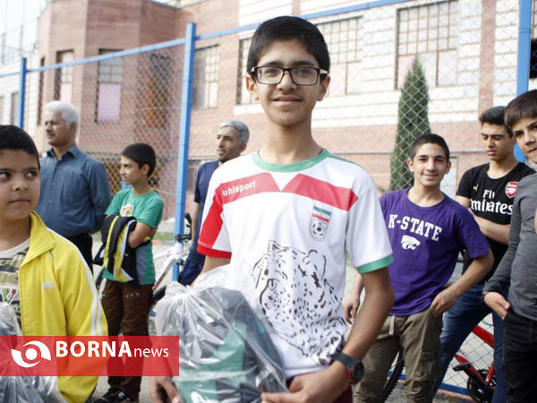 همایش دوچرخه سواری به مناسبت هفته تربیت بدنی- شهرستان قدس