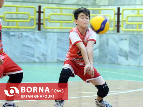 مسابقات والیبال بسیج رده نونهالان در ساری