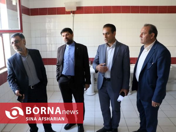 بازدید میدانی معاونین استاندار و مدیران استانی از مجموعه‌های محل برگزاری مسابقات والیبال مردان آسیا در ارومیه